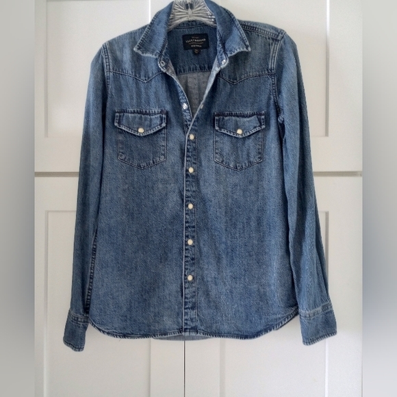 Lucky Brand Tops - LUCKY BRAND True Indigo Woman's Denim Shirt XS